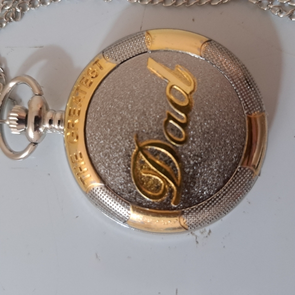Classic Silver and Gold Pocket Watch